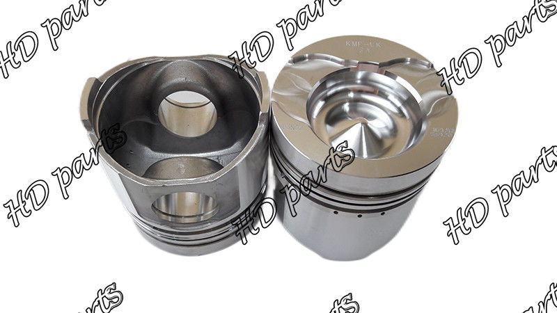 Ruang bakar 6D110 Piston Mesin Diesel 66mm 6138-32-2120 6138-32-2320 6138-32-2040 Untuk KOMATSU