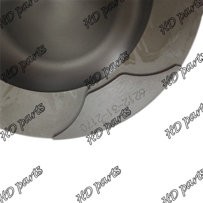 6D140 SA6D140-1 Mesin Diesel Piston 6212-31-2170 6211-31-2410 6212-31-2110 6211-31-2130 Untuk KOMATSU