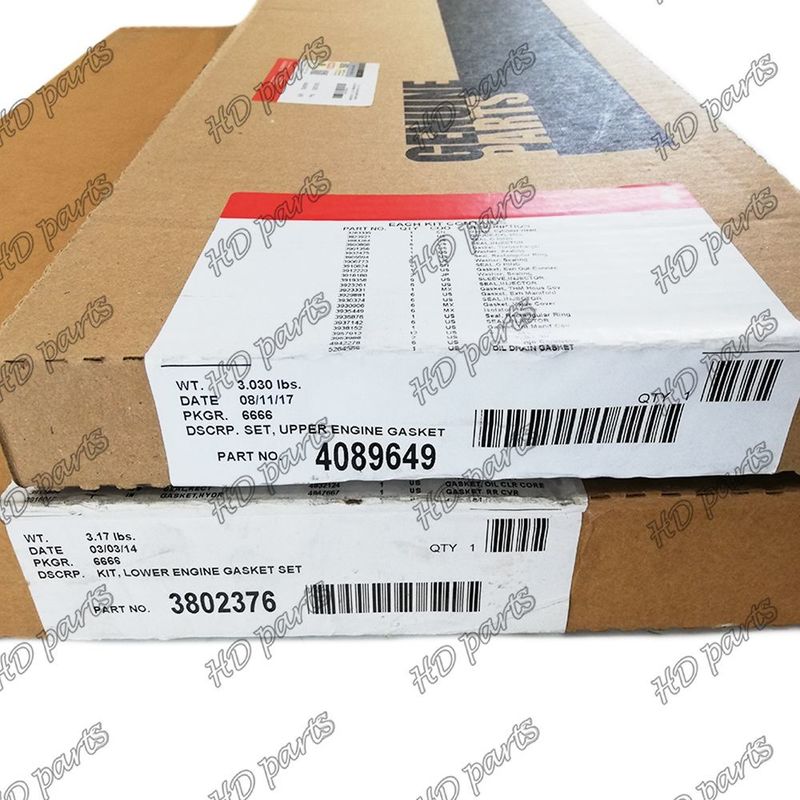 6BT 6D102 PC200-7 Gasket Repair kit 4089649 3802376 Cocok Untuk Mesin Cummins