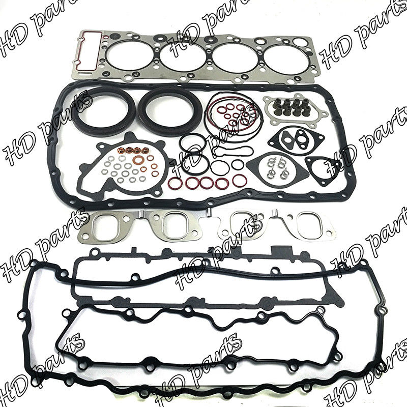 Kit Gasket 4HE1 Untuk Mesin Isuzu 5-87813-078-1 5-87815205-0 Logam Karet Bahan Kertas Plastik