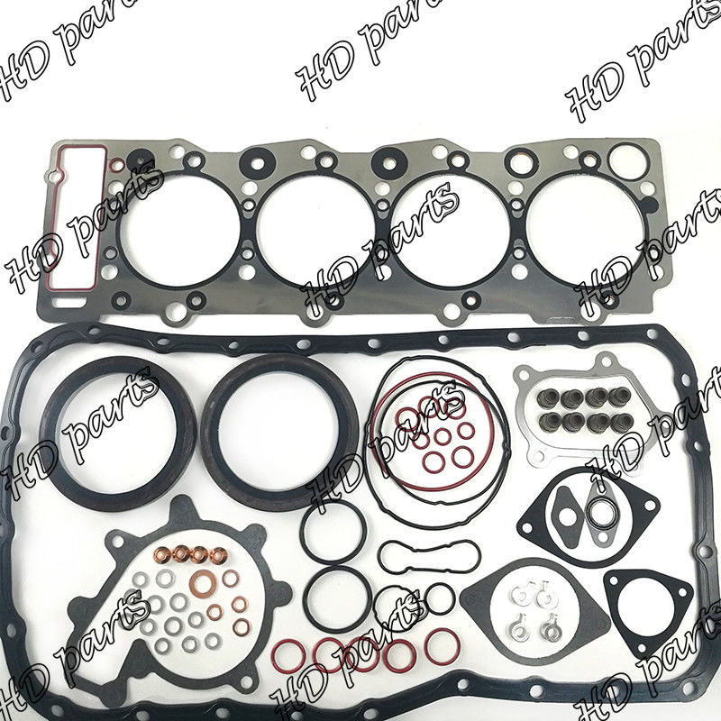 Kit Gasket 4HE1 Untuk Mesin Isuzu 5-87813-078-1 5-87815205-0 Logam Karet Bahan Kertas Plastik
