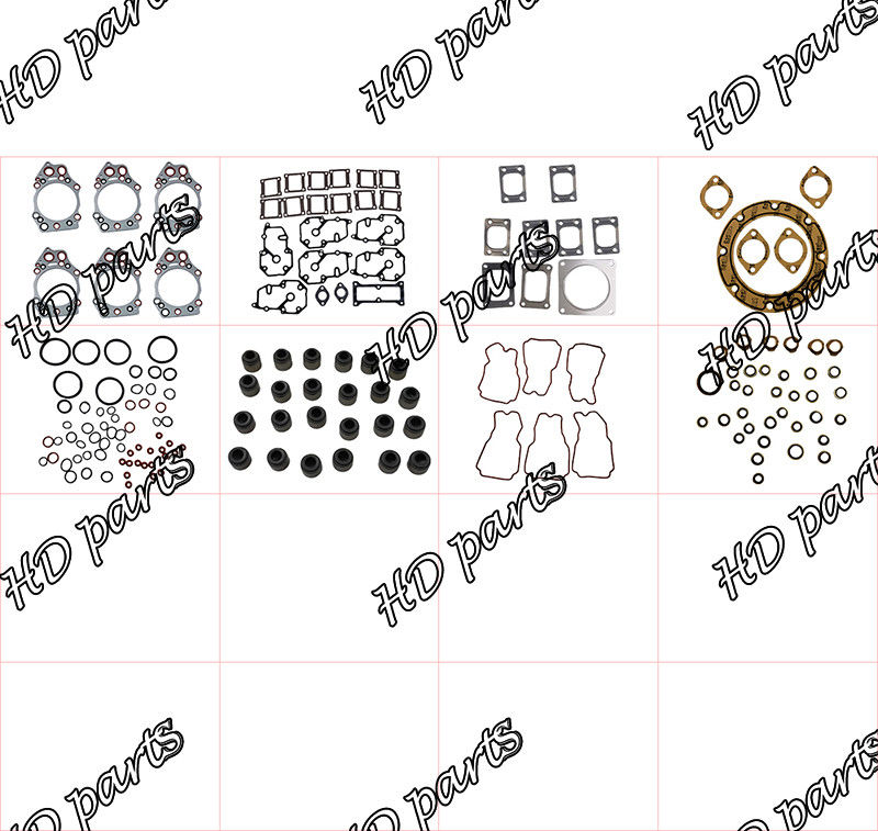 Kit Perbaikan Gasket 6D140-1 6212-K1-901 Untuk Set Suku Cadang Perbaikan Mesin Komatsu