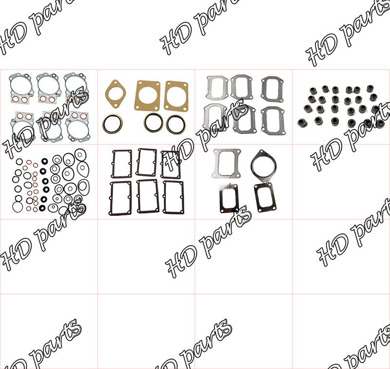 6D170-1 Kit Perbaikan Gasket 6162-K1-5000 Untuk Set Suku Cadang Perbaikan Mesin Komatsu