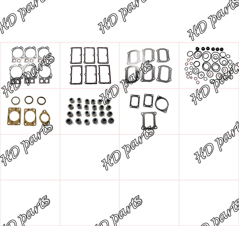 Kit Perbaikan Gasket 6D170-2 6162-K1-9901 Untuk Set Suku Cadang Perbaikan Mesin Komatsu