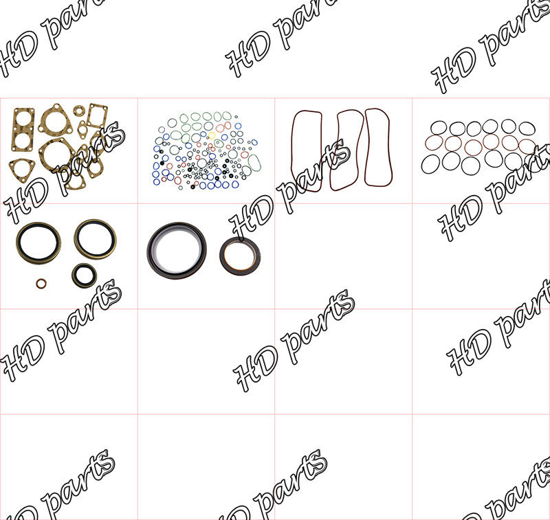 Kit Perbaikan Gasket 6D140-2 6217-K2-9900 Untuk Set Suku Cadang Perbaikan Mesin Komatsu