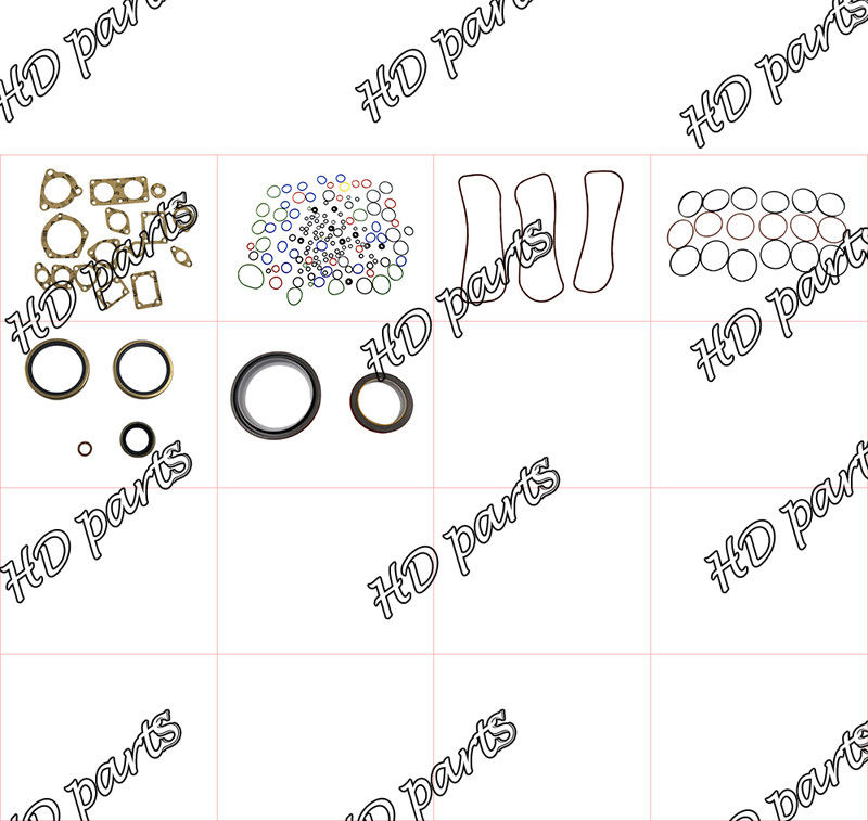 6D140-3 Kit Perbaikan Gasket 6218-K2-9950 Untuk Set Suku Cadang Perbaikan Mesin Komatsu