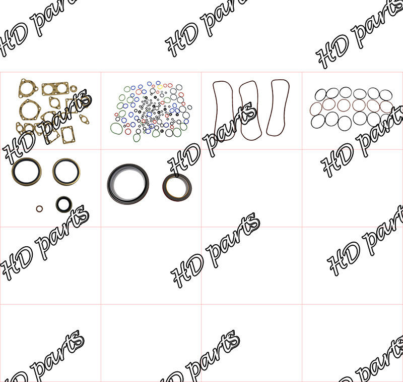 6D140-5 Kit Perbaikan Gasket 626-K2-9900 Untuk Set Suku Cadang Perbaikan Mesin Komatsu