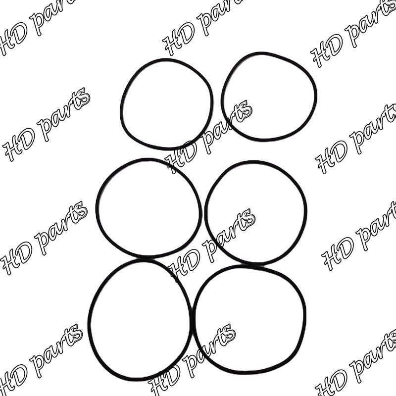 6D170-1 Kit Perbaikan Gasket 6162-K2-5000 Untuk Set Suku Cadang Perbaikan Mesin Komatsu