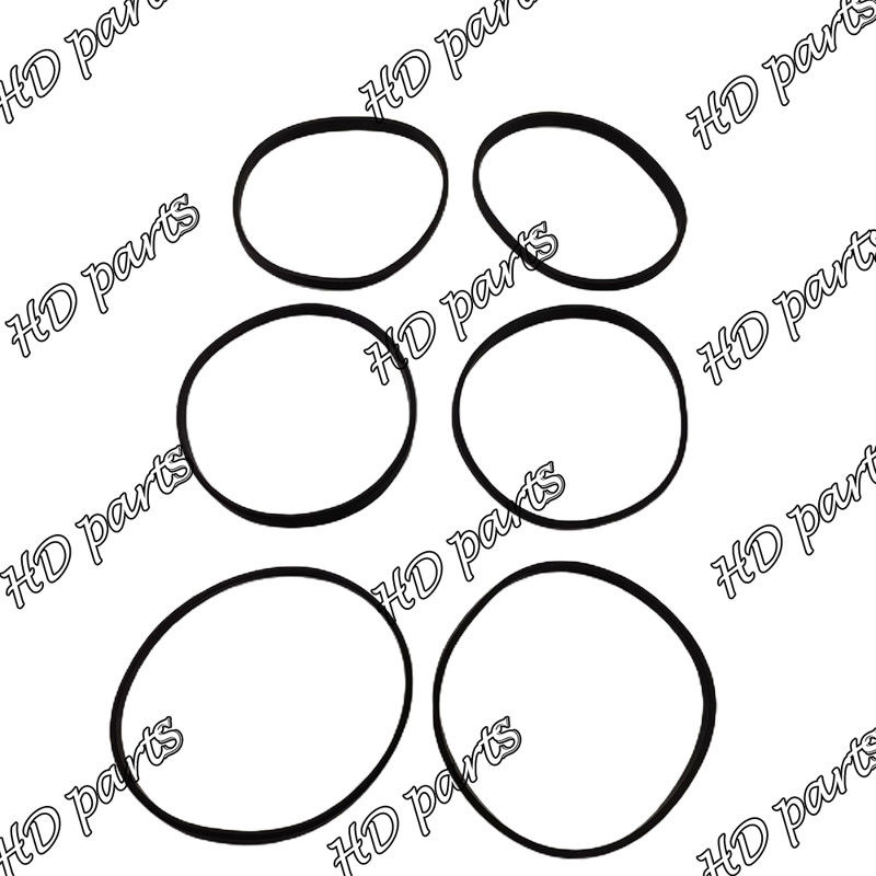 6D170-1 Kit Perbaikan Gasket 6162-K2-5000 Untuk Set Suku Cadang Perbaikan Mesin Komatsu