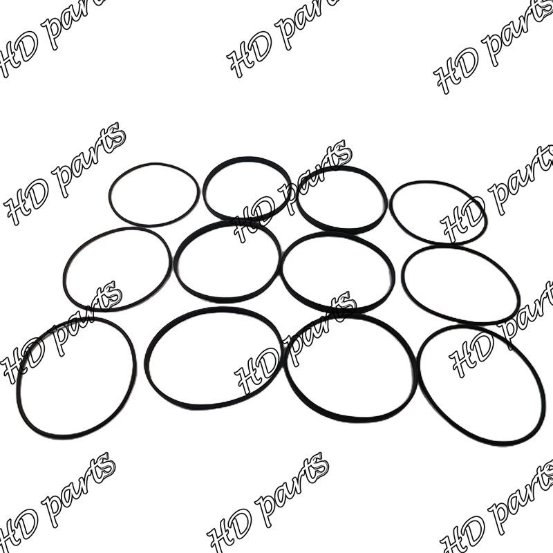 Kit Perbaikan Gasket 6D170-2 6162-K2-9901 Untuk Set Suku Cadang Perbaikan Mesin Komatsu