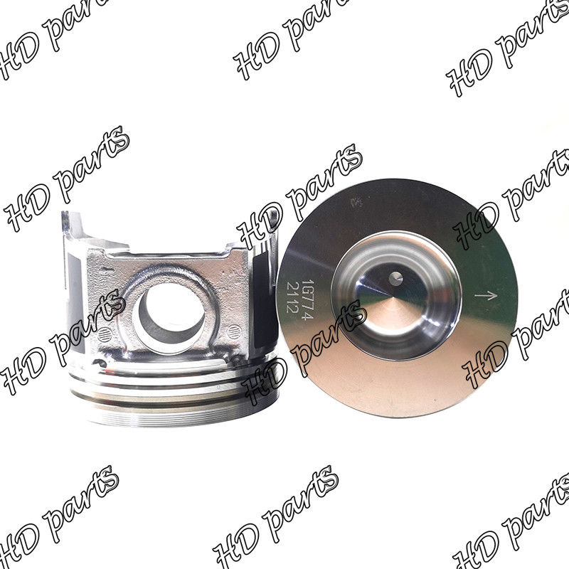 V3307 Mesin Diesel Piston 1G772-21110 1G774-21110 1G774-21123 1G774-21133 Untuk Kubta