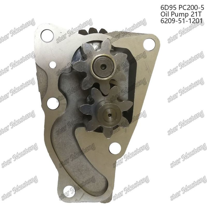 6d95 Pc200-5 Pompa Minyak Mesin 6209-51-1201 Cocok Untuk Komatsu Diesel Engine Parts