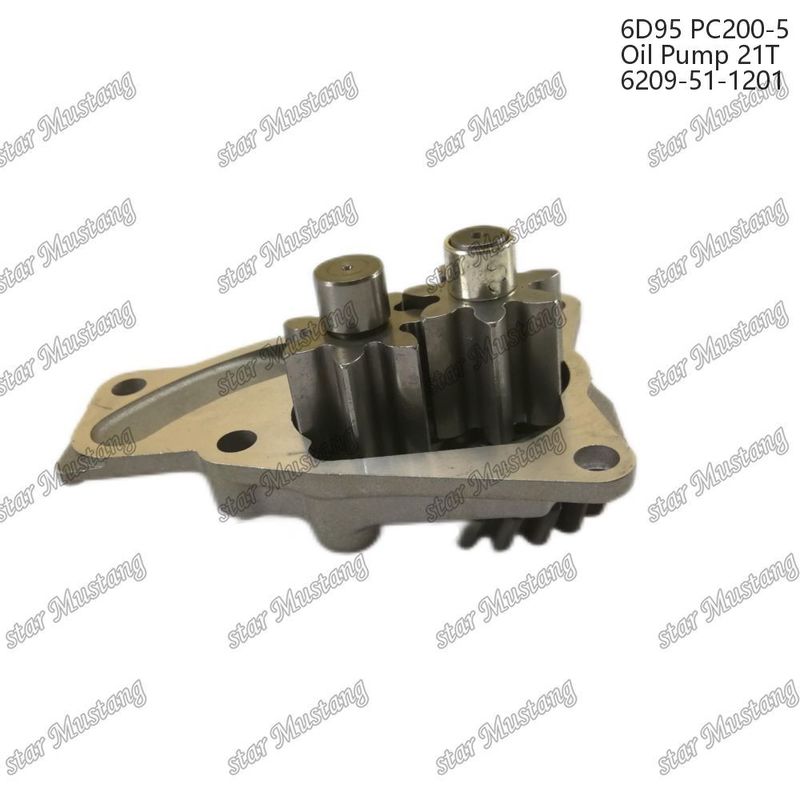 6d95 Pc200-5 Pompa Minyak Mesin 6209-51-1201 Cocok Untuk Komatsu Diesel Engine Parts
