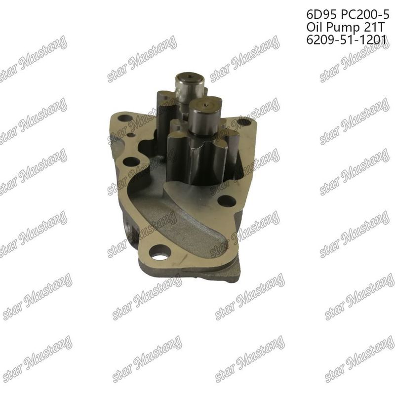 6d95 Pc200-5 Pompa Minyak Mesin 6209-51-1201 Cocok Untuk Komatsu Diesel Engine Parts