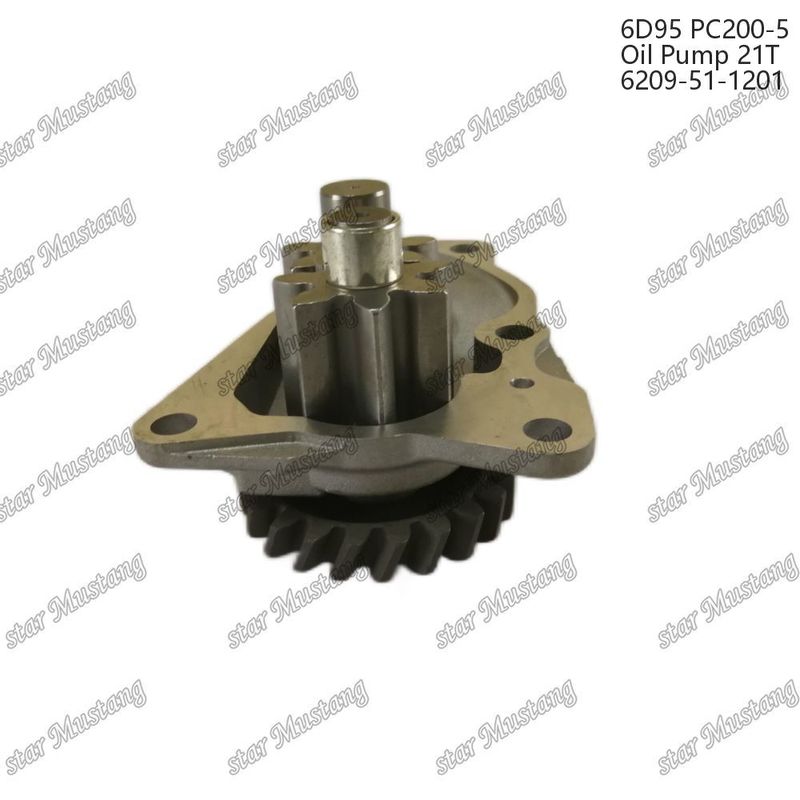 6d95 Pc200-5 Pompa Minyak Mesin 6209-51-1201 Cocok Untuk Komatsu Diesel Engine Parts