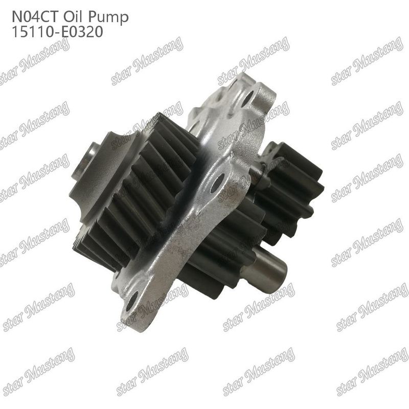 N04C N04CT Pompa Minyak 15110-E0320 Cocok Untuk Bagian Perbaikan Mesin Diesel Mekanis Hino