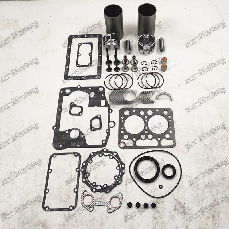 Z500 Overhaul Rebuild Kit Cylinder Liner Piston With Pin Kit Valve Seat Valve Guide Gasket Kit Untuk Mesin Kubota