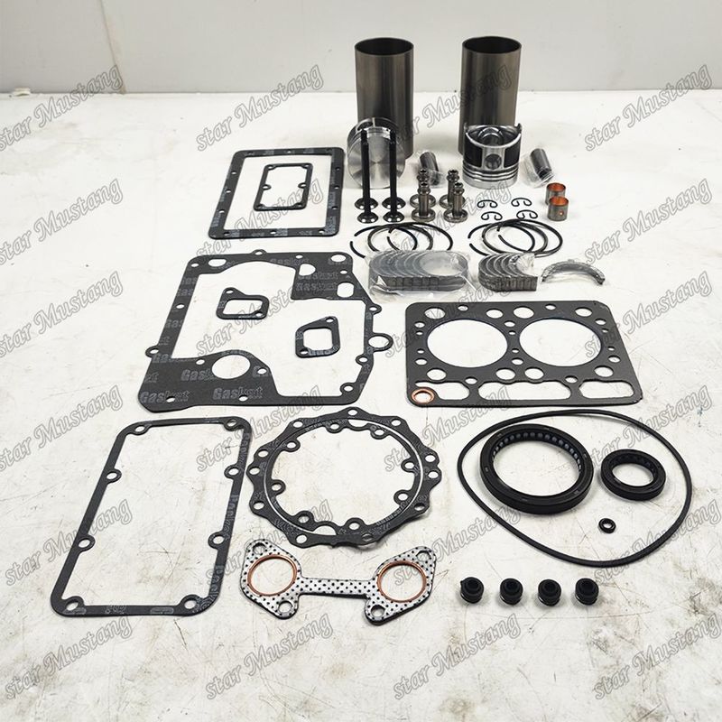 Z500 Overhaul Rebuild Kit Cylinder Liner Piston With Pin Kit Valve Seat Valve Guide Gasket Kit Untuk Mesin Kubota