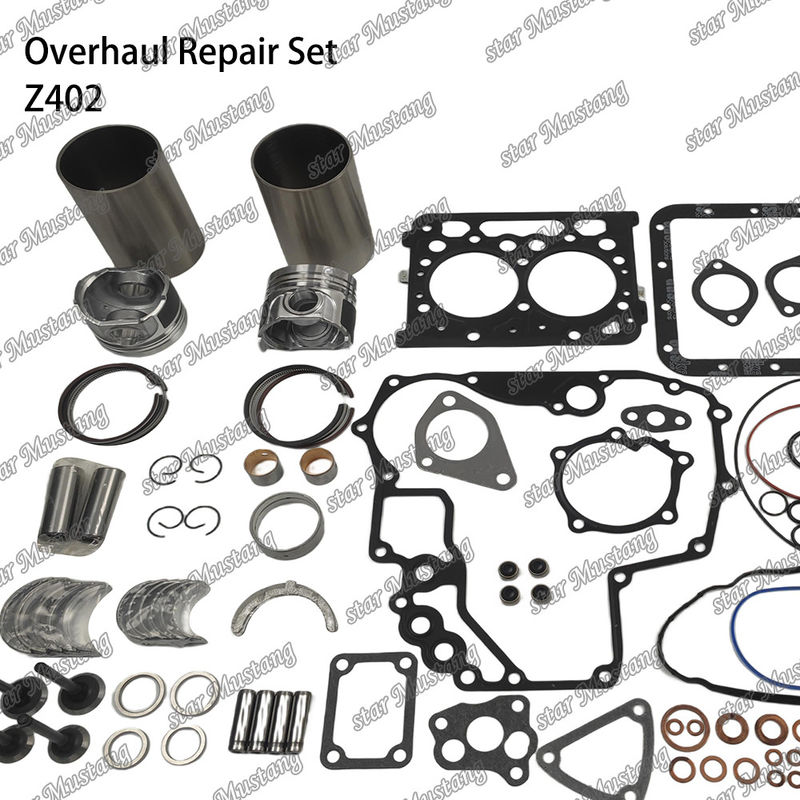 Z402 Overhaul Rebuild Kit Cylinder Liner Piston With Pin Kit Valve Seat Valve Guide Gasket Kit Untuk Mesin Kubota