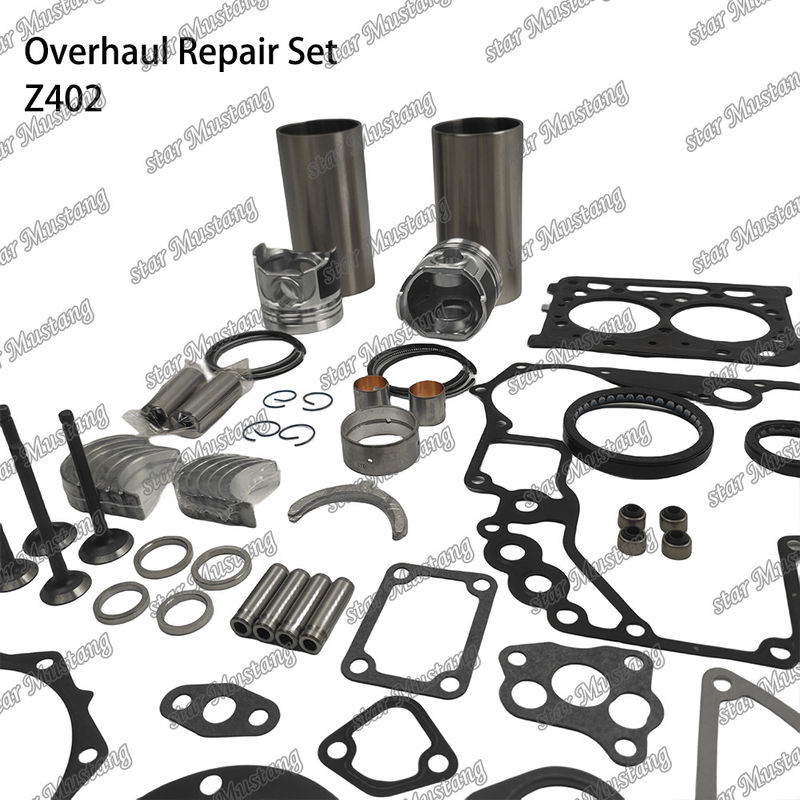 Z402 Overhaul Rebuild Kit Cylinder Liner Piston With Pin Kit Valve Seat Valve Guide Gasket Kit Untuk Mesin Kubota