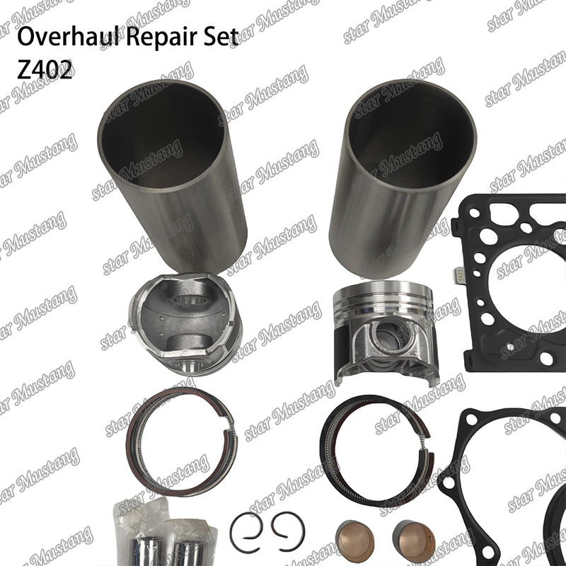 Z402 Overhaul Rebuild Kit Cylinder Liner Piston With Pin Kit Valve Seat Valve Guide Gasket Kit Untuk Mesin Kubota