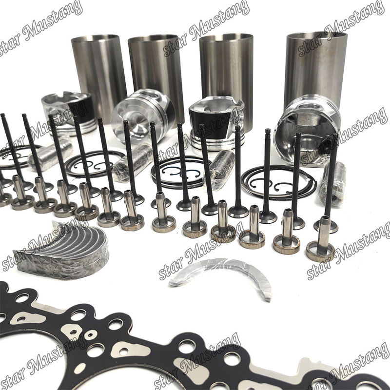 YD25 Overhaul Rebuild Kit Cylinder Liner Piston With Pin Kit Valve Seat Valve Guide Gasket Kit Untuk Mesin Kubota