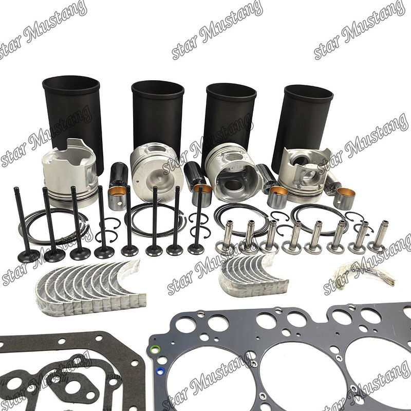 W04DT Overhaul Rebuild Kit Cylinder Liner Piston With Pin Kit Valve Seat Valve Guide Gasket Kit Untuk Mesin Hino