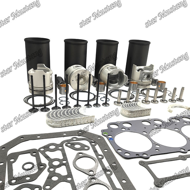 W04DT Overhaul Rebuild Kit Cylinder Liner Piston With Pin Kit Valve Seat Valve Guide Gasket Kit Untuk Mesin Hino