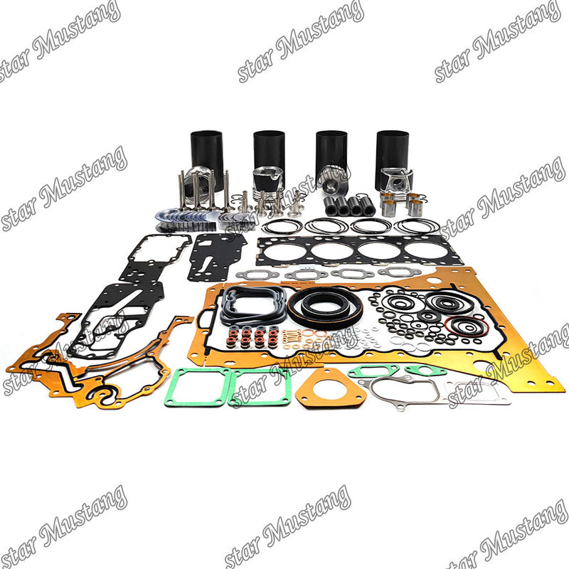 S4D104-1 F4GE Overhaul Rebuild Kit Cylinder Liner Piston With Pin Kit Valve Seat Valve Guide Gasket Kit Untuk Komatsu
