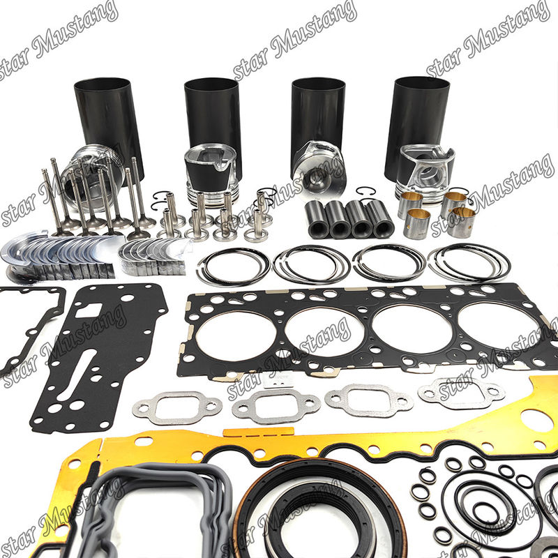 S4D104-1 F4GE Overhaul Rebuild Kit Cylinder Liner Piston With Pin Kit Valve Seat Valve Guide Gasket Kit Untuk Komatsu