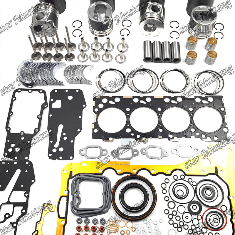 S4D104-1 F4GE Overhaul Rebuild Kit Cylinder Liner Piston With Pin Kit Valve Seat Valve Guide Gasket Kit Untuk Komatsu