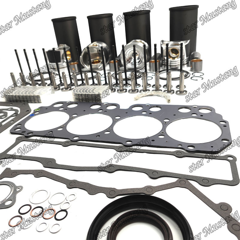N04CT Mesin Diesel Kit Perbaikan Komponen Silinder Liner Kit Piston Kit Gasket Kit Untuk Hino