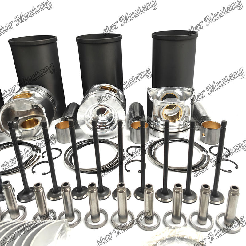 N04CT Mesin Diesel Kit Perbaikan Komponen Silinder Liner Kit Piston Kit Gasket Kit Untuk Hino