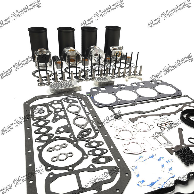 N04CT Mesin Diesel Kit Perbaikan Komponen Silinder Liner Kit Piston Kit Gasket Kit Untuk Hino