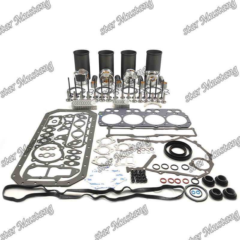 N04CT Mesin Diesel Kit Perbaikan Komponen Silinder Liner Kit Piston Kit Gasket Kit Untuk Hino