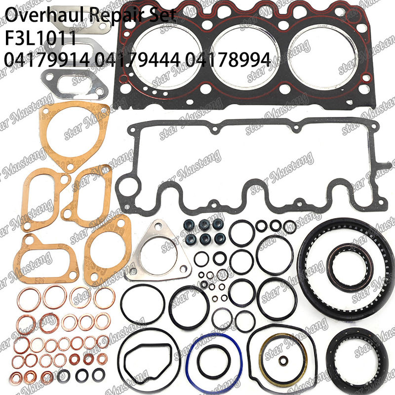 F3L1011 Kit Perbaikan Overhaul Cylinder Liner Piston Kit Gasket Kit Valve Seat Guide Main Bearing Con Rod Bearing Untuk Deutz