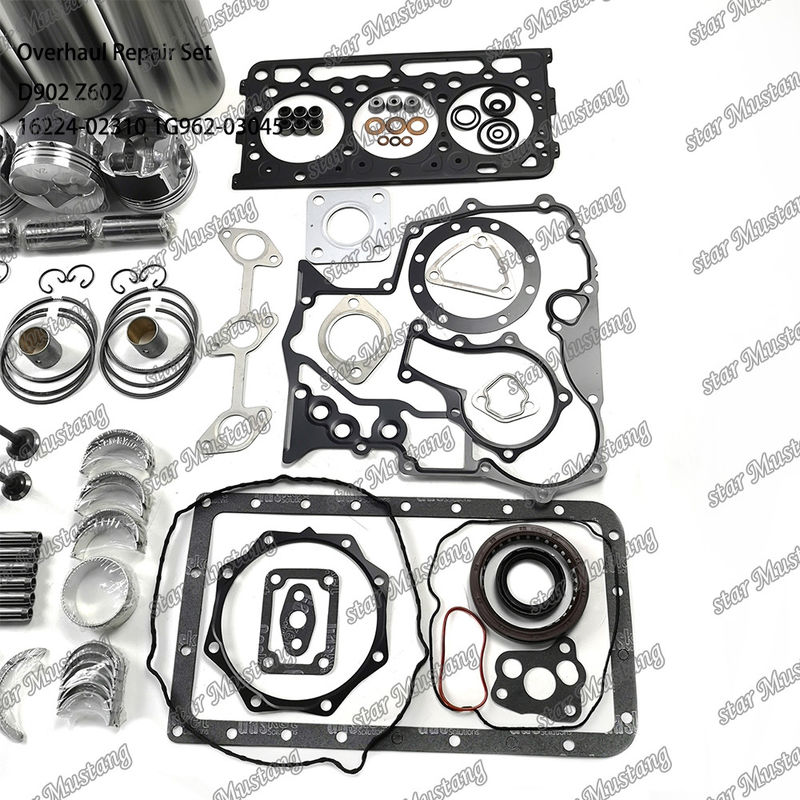 Z602 D902 Kit Perbaikan Umum Silinder Liner Kit Piston Kit Kit Gasket Kit 16224-02310 1J094-21770 1G962-03045 Untuk Doosan