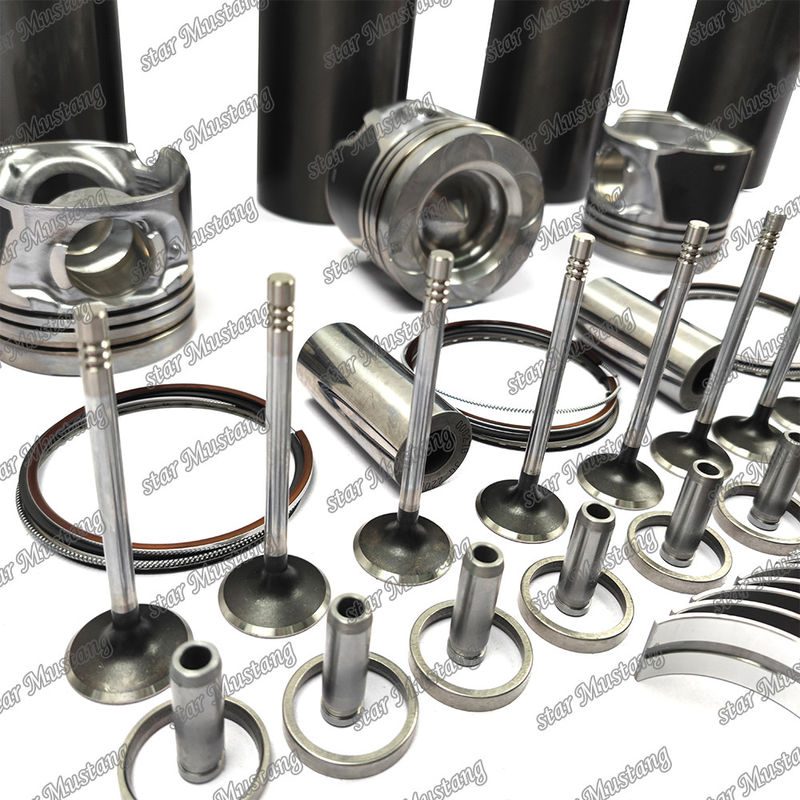 D34 Set Perbaikan Overhaul Cylinder Liner Kit Piston Kit Gasket Kit Valve Seat Guide Main Bearing Con Rod Bearing Untuk Doosan