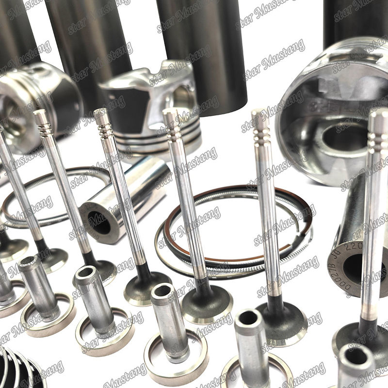 D34 Set Perbaikan Overhaul Cylinder Liner Kit Piston Kit Gasket Kit Valve Seat Guide Main Bearing Con Rod Bearing Untuk Doosan