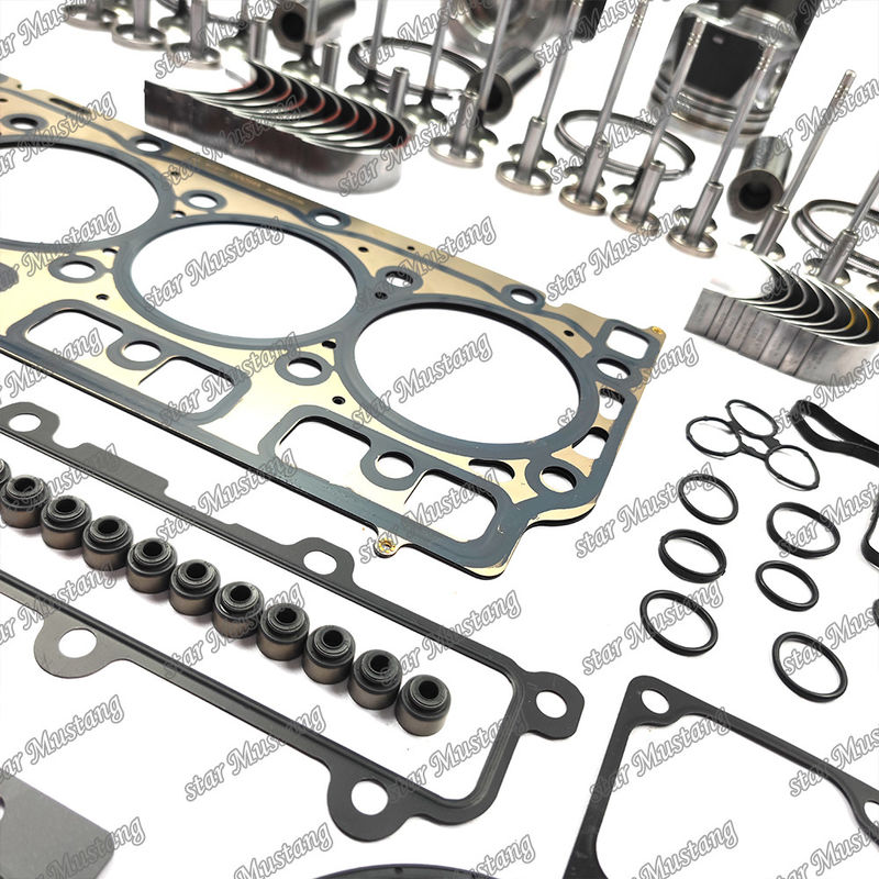 D34 Set Perbaikan Overhaul Cylinder Liner Kit Piston Kit Gasket Kit Valve Seat Guide Main Bearing Con Rod Bearing Untuk Doosan