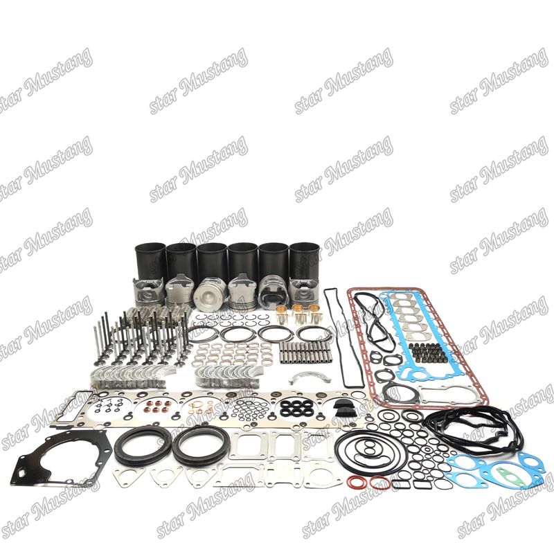 6HK1 EFI Overhaul Repair Kit Cylinder Liner Piston Kit Gasket Kit Valve Seat Guide Main And Con Rod Bearing Untuk Isuzu