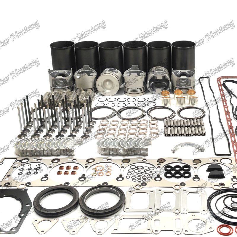 6HK1 EFI Overhaul Repair Kit Cylinder Liner Piston Kit Gasket Kit Valve Seat Guide Main And Con Rod Bearing Untuk Isuzu