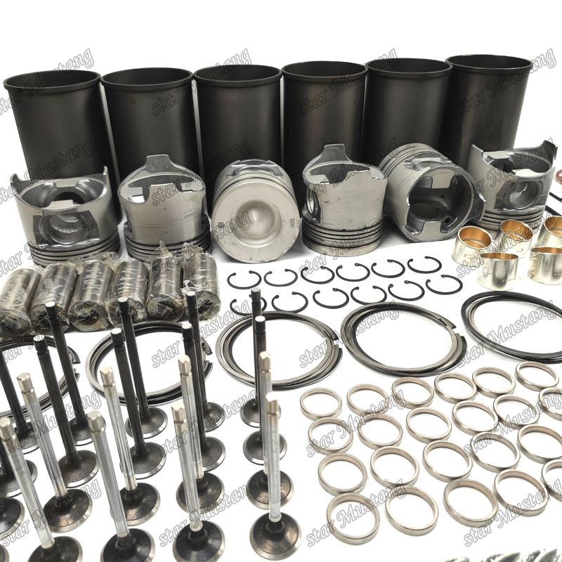 6HK1 EFI Overhaul Repair Kit Cylinder Liner Piston Kit Gasket Kit Valve Seat Guide Main And Con Rod Bearing Untuk Isuzu
