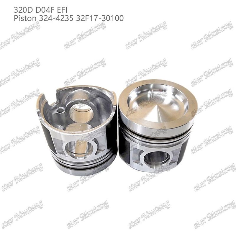 Piston 320D D04F EFI 324-4235 32F17-30100 Untuk Bagian Mesin Diesel Caterpillar