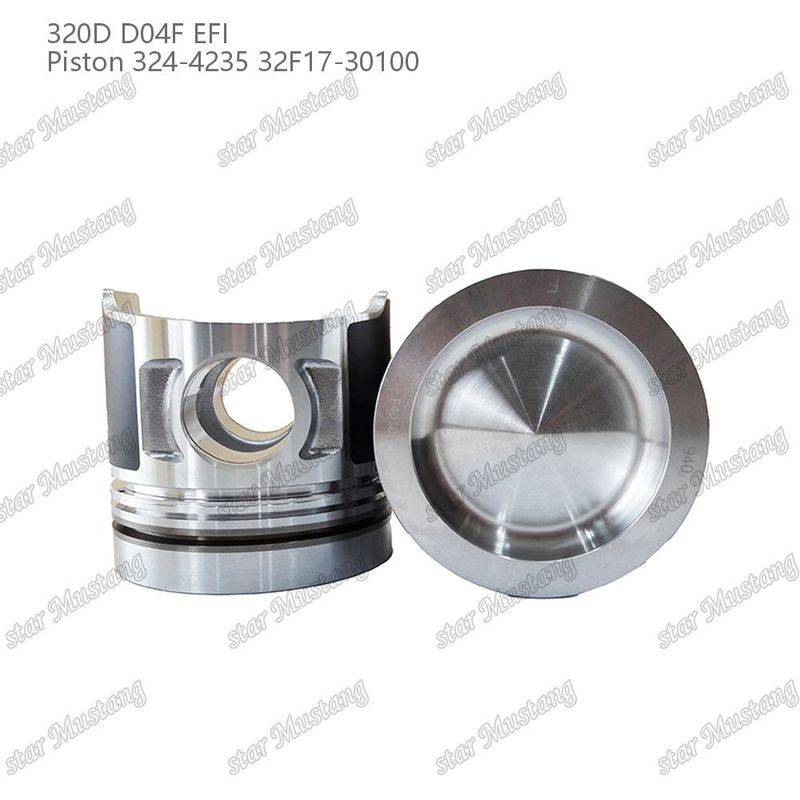 Piston 320D D04F EFI 324-4235 32F17-30100 Untuk Bagian Mesin Diesel Caterpillar