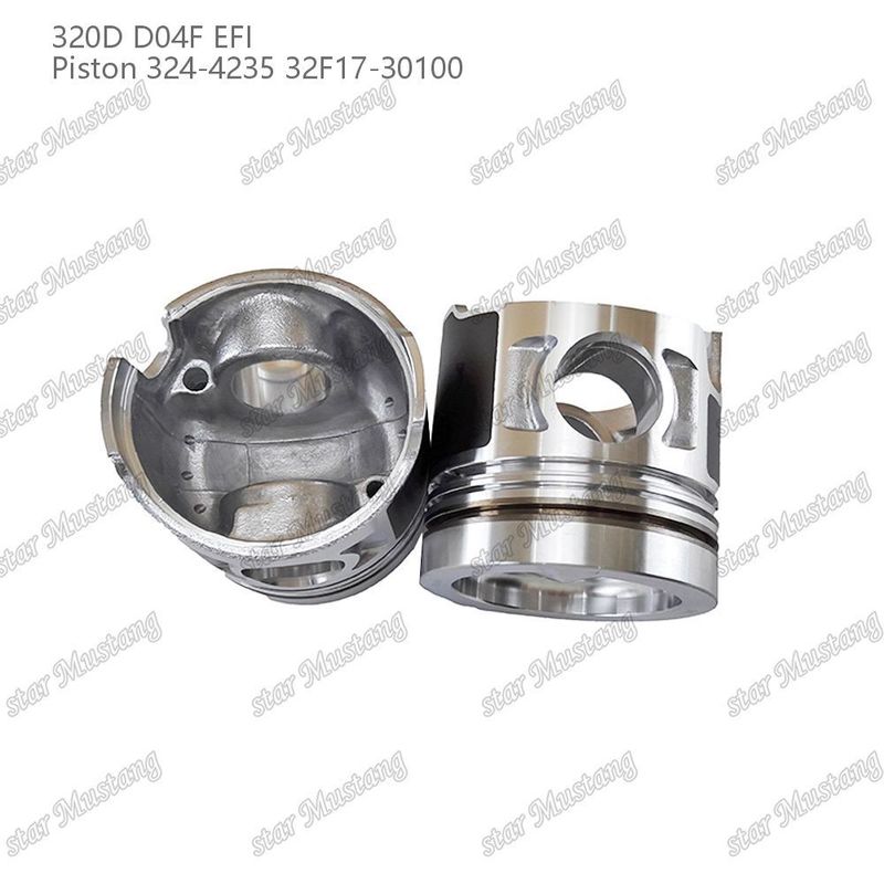 Piston 320D D04F EFI 324-4235 32F17-30100 Untuk Bagian Mesin Diesel Caterpillar