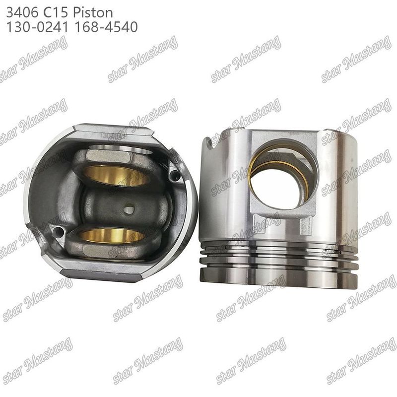 Piston Mesin Diesel Berkinerja Tinggi Untuk Mesin Caterpillar 3406 C15 Piston 130-0241 168-4540