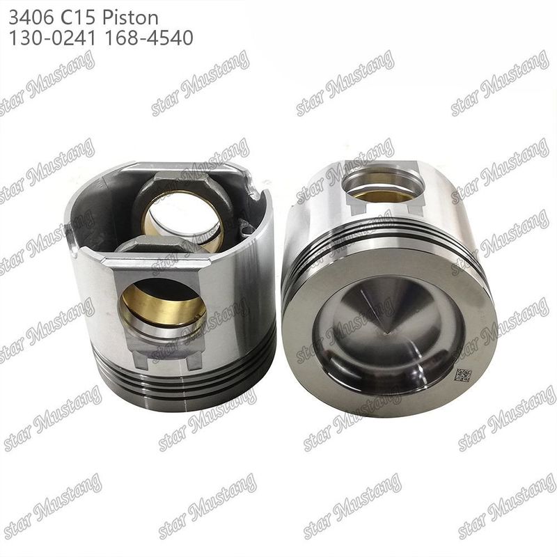 Piston Mesin Diesel Berkinerja Tinggi Untuk Mesin Caterpillar 3406 C15 Piston 130-0241 168-4540