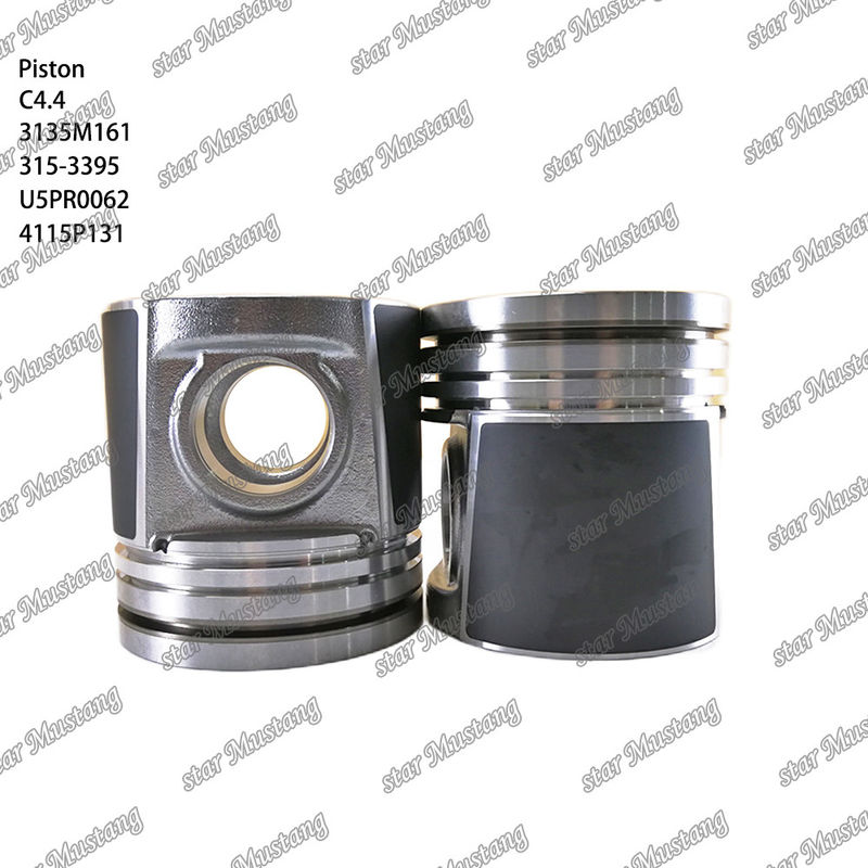 Piston C4.4 injeksi langsung 3135M161 315-3395 U5PR0062 Untuk Perkins Caterpillar Excavators And Engineering Equipment