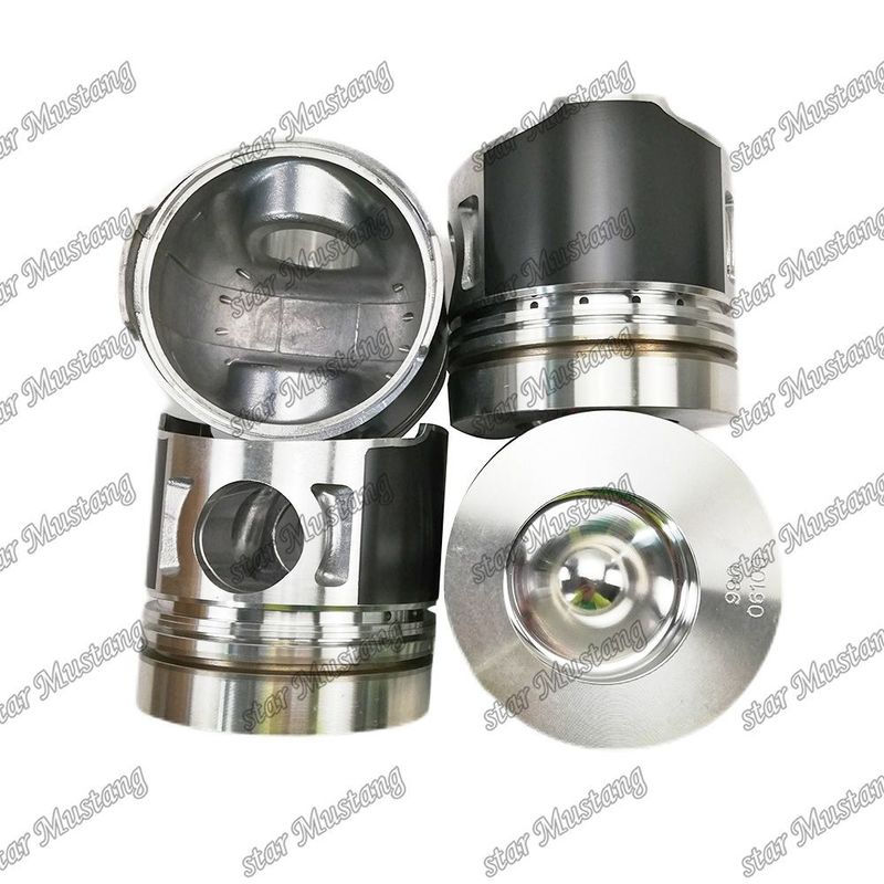 Piston S6K S6KT 3066 E320C Intercooling 58mm Kamar pembakaran 297-7753 Untuk mesin diesel Caterpillar Mitsubishi